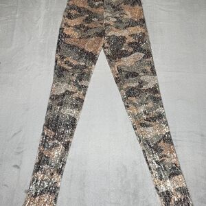 Sequin Camo Leggings